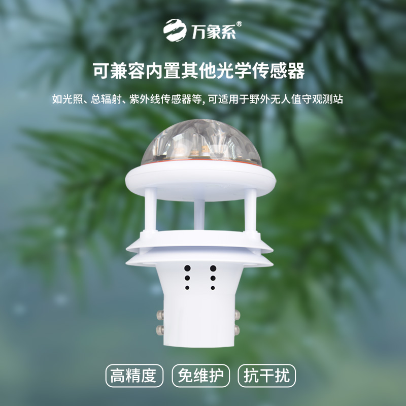 光學紅外雨量傳感器，不用接雨就能測雨量？光學傳感器的神奇之處
